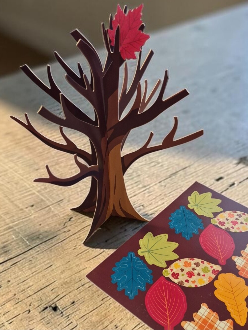 3D ​Thanksgiving Gratitude Tree Kit